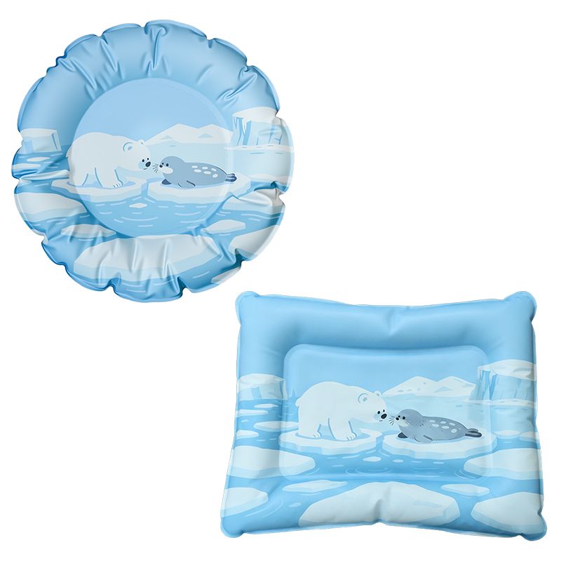 Round/Square Polar Bear  Cooling Mat - M