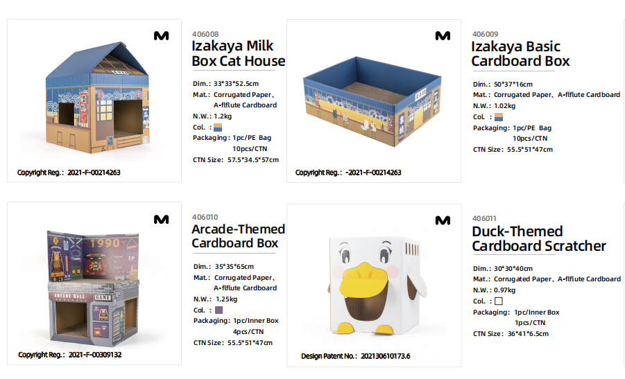 Cat Products - Part 2 (#405-410)