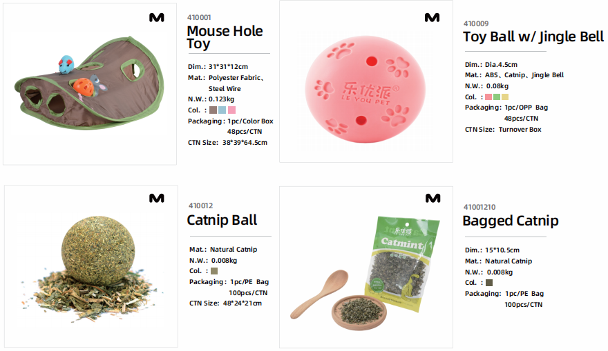 Cat Products - Part 2 (#405-410)